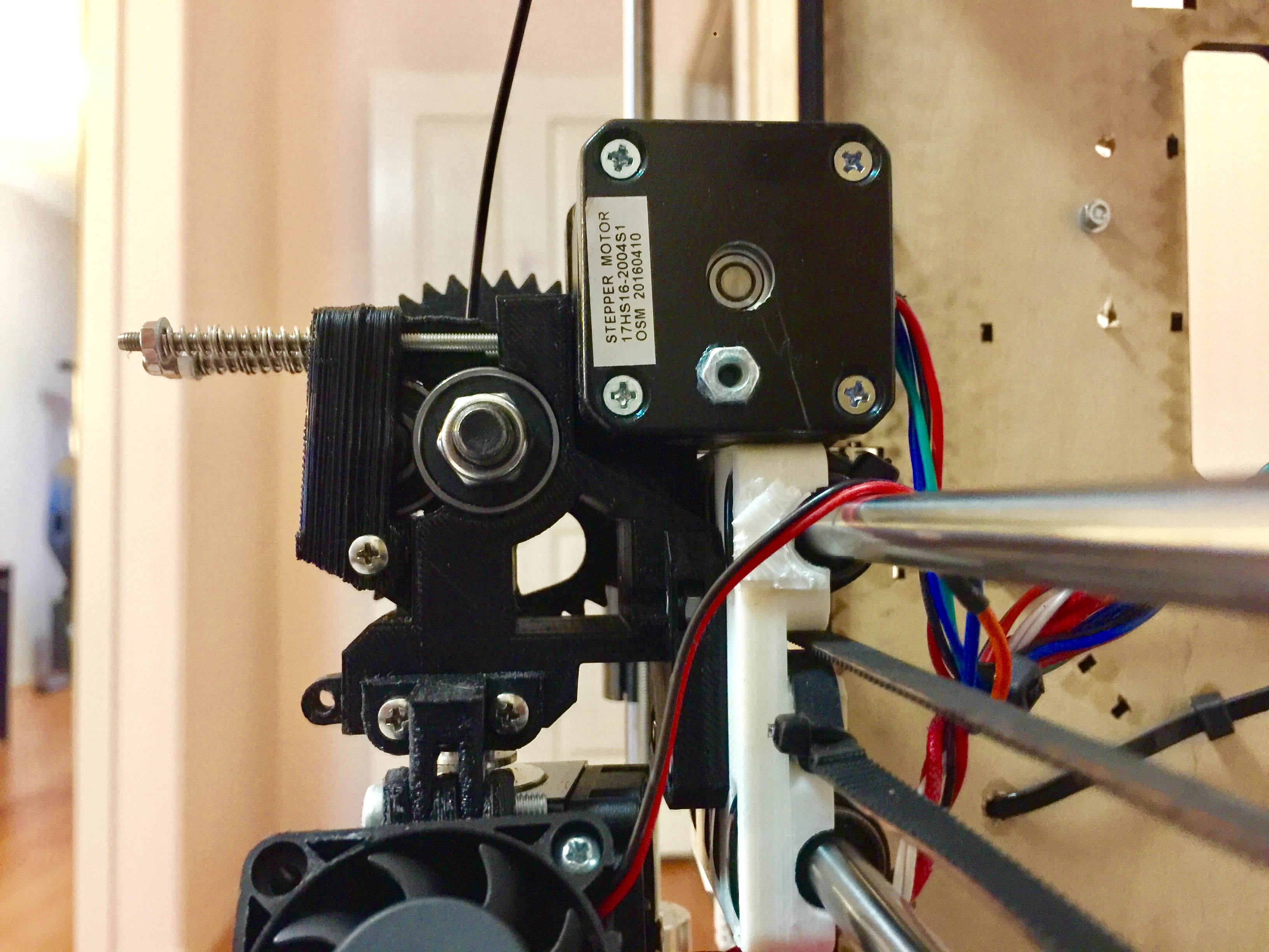 Extruder side